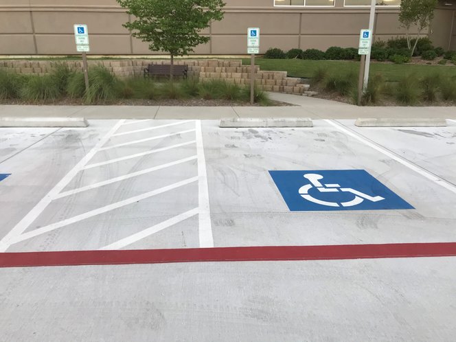 Handicap Parking Spaces in New Orleans, LA